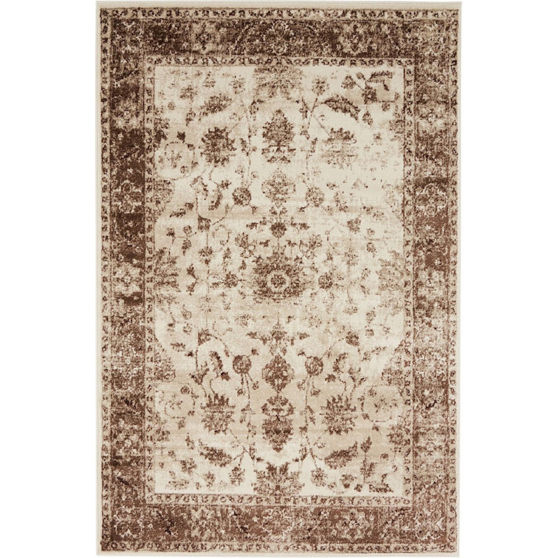 Wildes Oriental Indoor Rug, Rectangle 4' x 6'