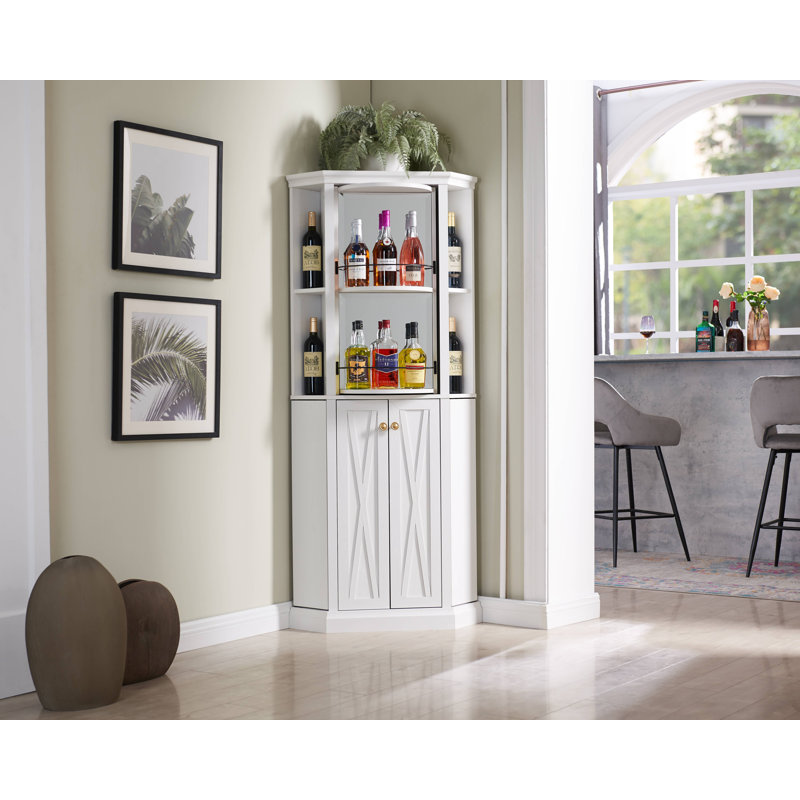 Bar de coin Ian Home Source Home, Blanc