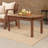 Patio Dark Brown Wood Table-1910462853