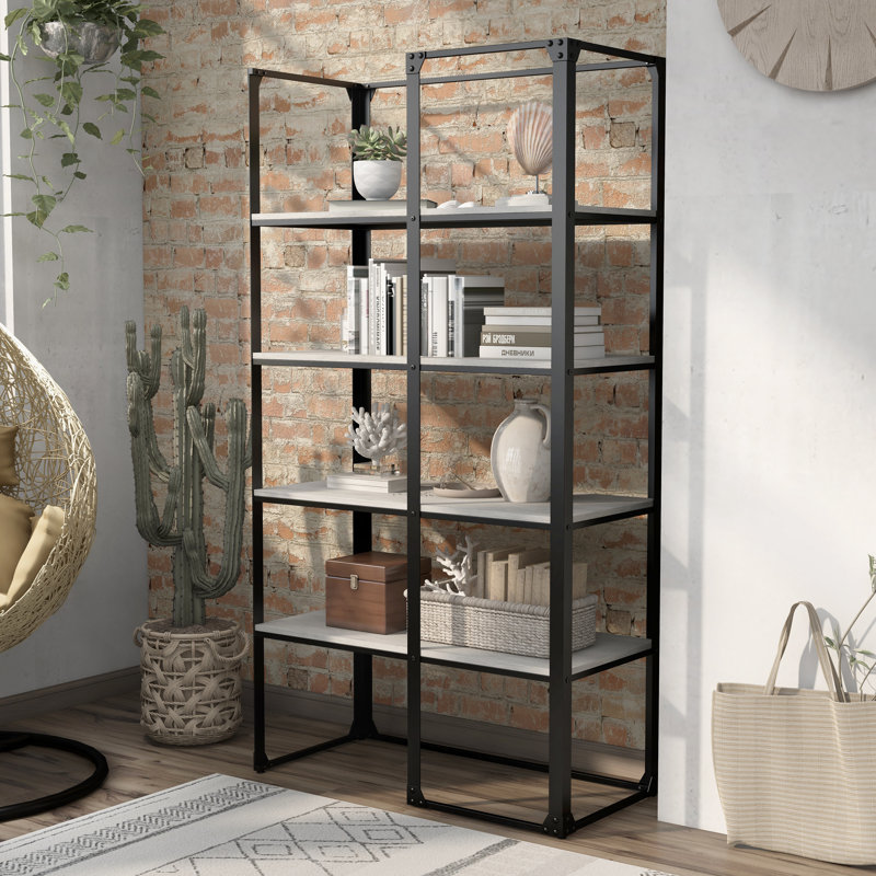 Bibliothèque en métal Bexley H 72,25 "