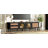 Rattan Tv Stand With 3 Cabinets & 2 Drawers, Rattan-Inspired Media Console Table For Tvs Up To 80'', Led Light Entertainment Center, Tv Cabinet For Living Room, Bedroom, Home Theatre