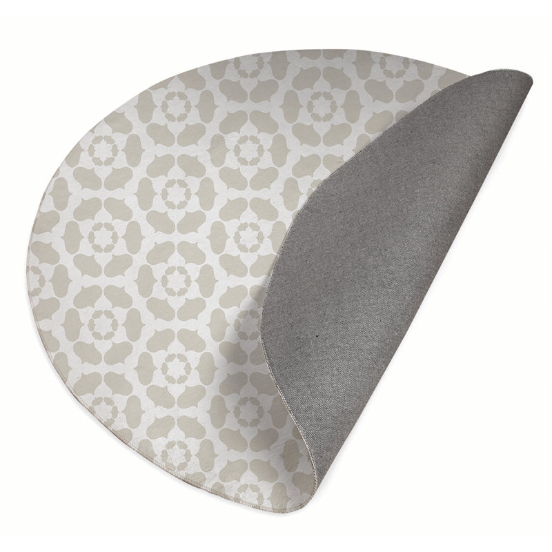 Cleo Outdoor Rug, Round 5'