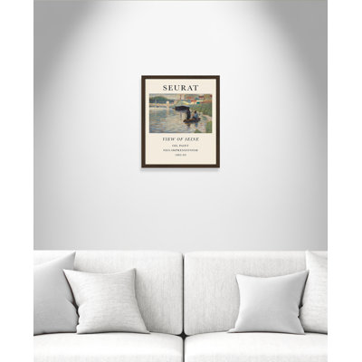 Old Masters Collection "View of Seine" Print