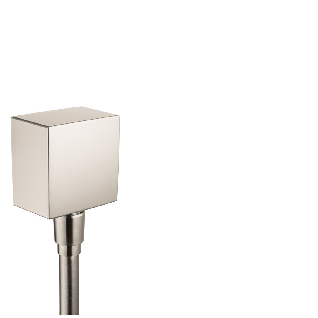 Hansgrohe FixFit Square Wall Outlet with Check Valves Hansgrohe 