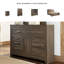 Commode combinée 6 tiroirs Keicha