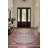 Gulustan Blue Red Oriental Machine Printed Cotton Polyester Area Rug-82401501