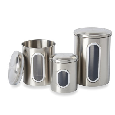 Metal Canister - Set of 3