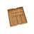 Bamboo Expandable Flatware Organizer