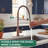 Pull Down Single Handle Kitchen Faucet-81268966