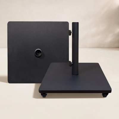 Free-Standing Umbrella Base with Casters