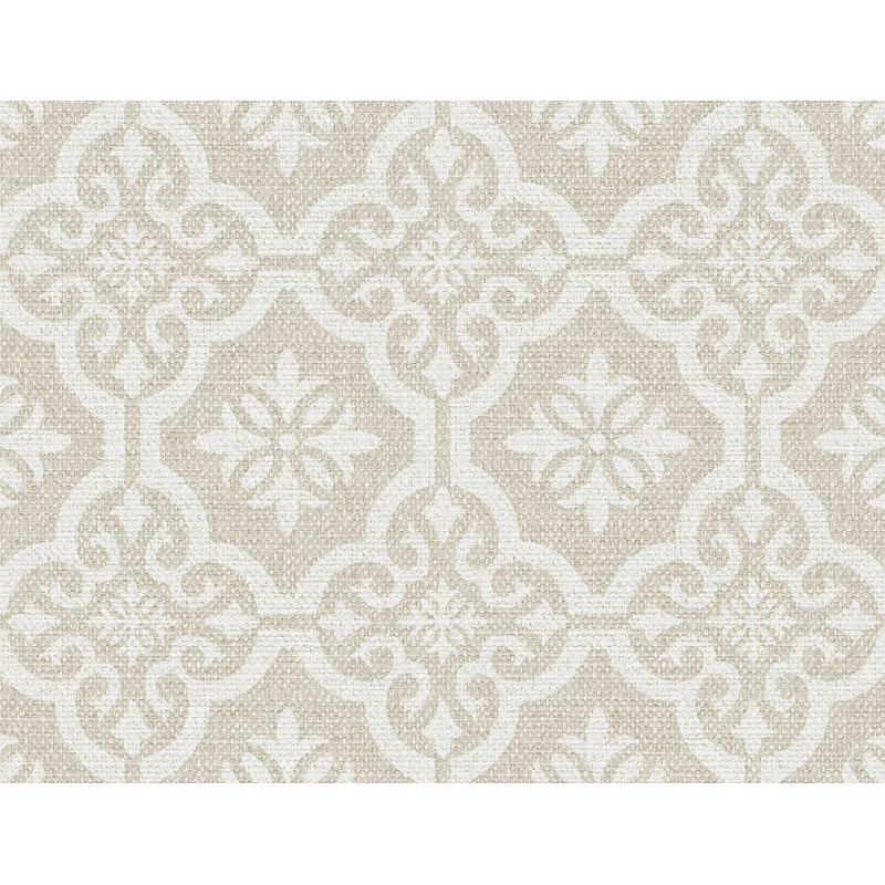 Papier peint formes géométriques Nurne, gris