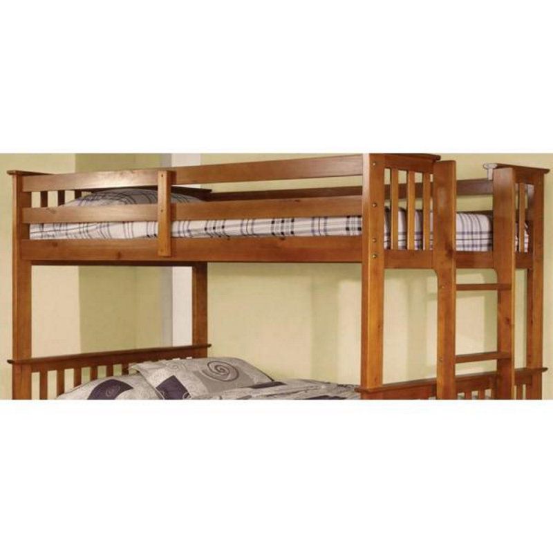 Fairford Kids Bunk Bed, Oak, Full