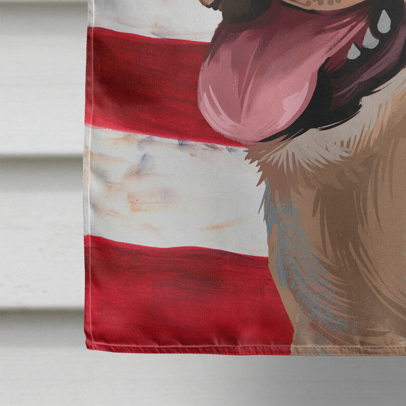 Polyester à 2 côtés 28 x 40 po drapeau maison, Billy