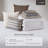 Luxurious 9-Piece Oversized Comforter Set with Removable Duvet