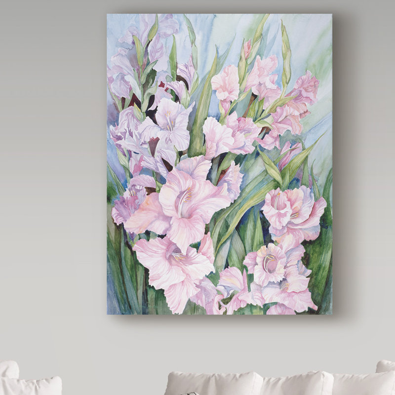 Deetra Joanne Porter Gladiolus - impression sur toile tendue, H 24 po x l 18 po x P 2 po