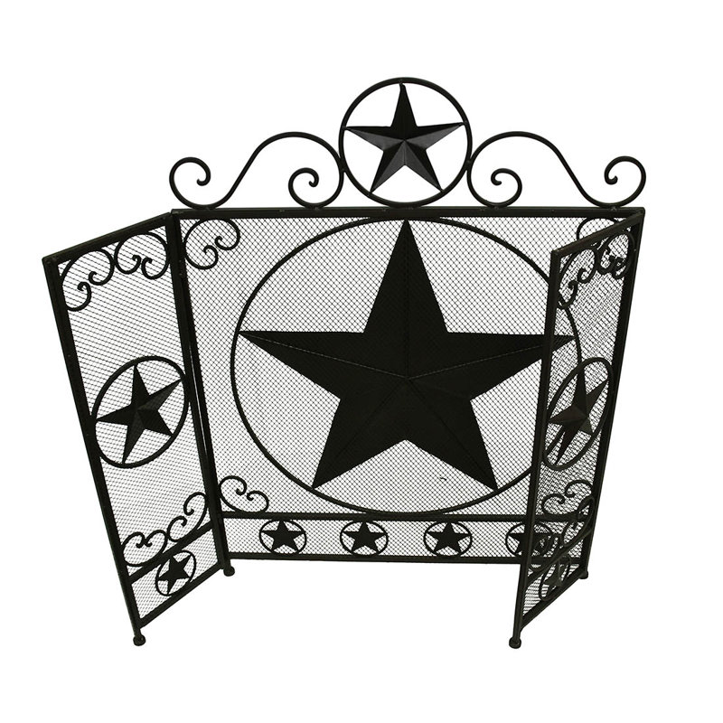 Shadiya Steel Fireplace Screen