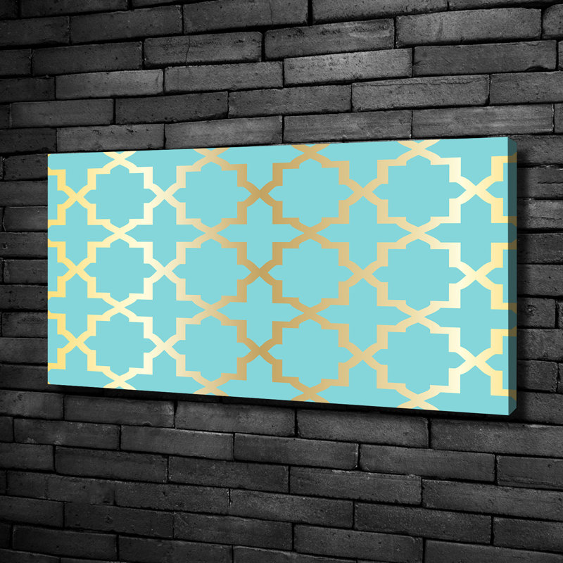 Arabic Pattern - Wrapped Canvas Print