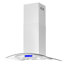 Cosmo 668ICS Series 36" 380 Cubic Feet Per Minute Ducted (Vented) Island Range Hood with Light Included Stainless Steel