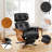 Tufted Swivel Recliner Lounge Chair