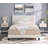 Plush 3D Upholstered Bed with Two Nightstands-106808522