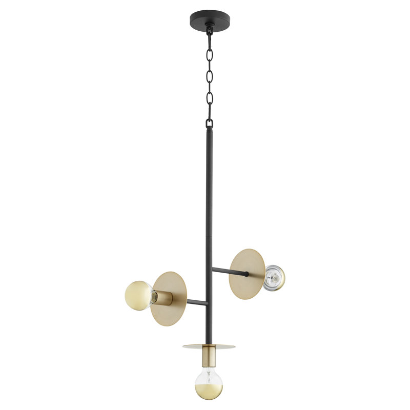3 - Light Dimmable Modern Linear Chandelier