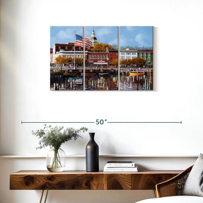 Annapolis, 20" H x 33" W