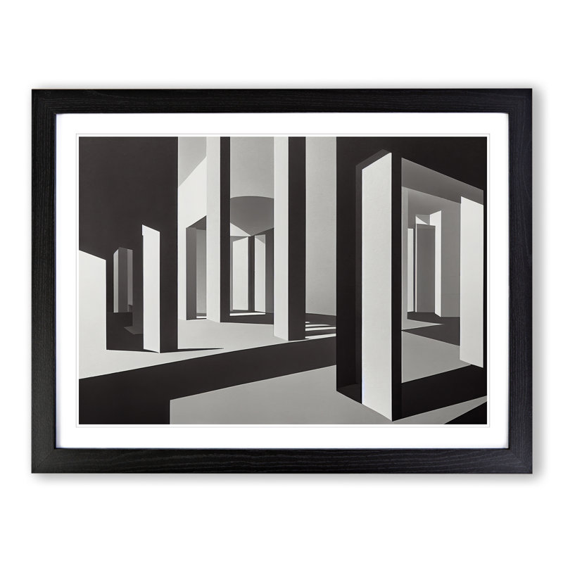 Architecture - Framed Print, Black Framed, 46cm H x 64cm W