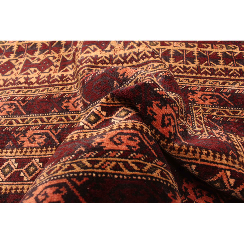 Teimani Red Rug 3'1" x 4'3"
