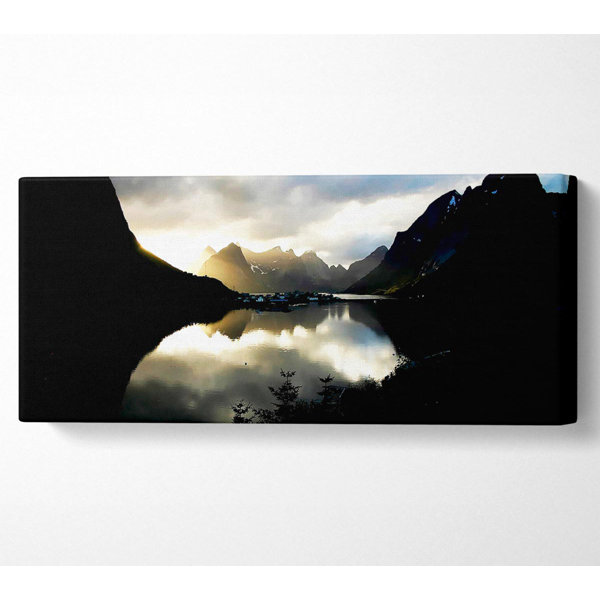 Union Rustic Mountain Reflections - Wrapped Canvas Print | Wayfair.co.uk