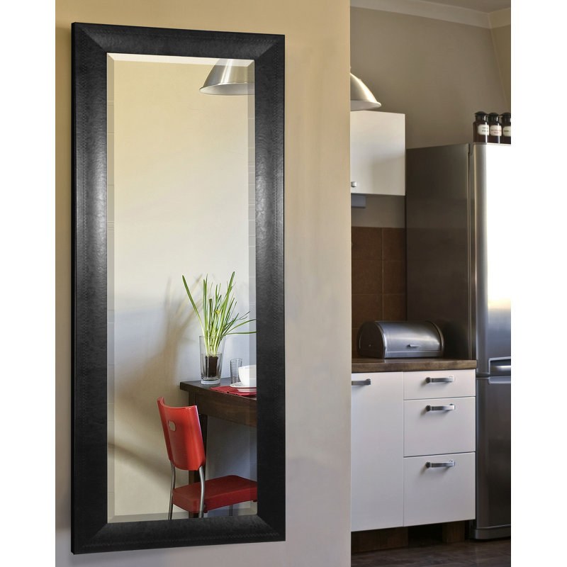 Duval Solid Wood Frame Leaning Mirror, 60.25" H x 21.25" W