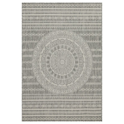 Stain-resistant Polypropylene Flatweave Rug - Indoor Outdoor Use For Family & Pet Spaces