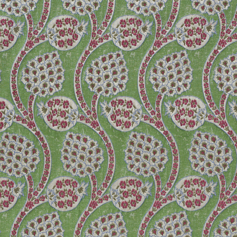 Tissu Perséphonie, Verdoyant