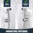Elongated Hand Held Bidet No Faucet Included