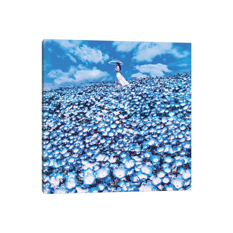 Miyazaki par Hobopeeba-impression, Toile tendue, Pas de tapis, H 18 po x l 18 po x 1,5 po