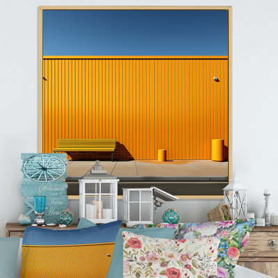" Yellow And Blue Linear Order Zen "