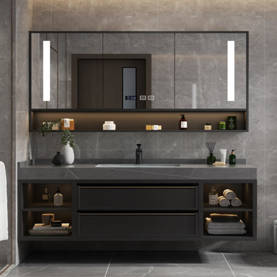 Armoire de salle de bain moderne et luxueuse