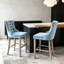 Chaise de salle à manger rembourrée moderne-129761704
