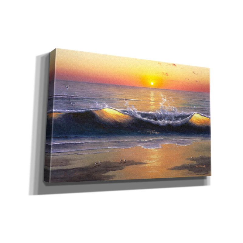 «Sunset Nights» par Diane Romanello, H 40 po x l 60 po x P 1,5 po