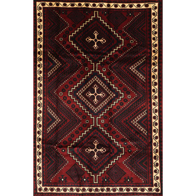 Tapis marron / noir Jannik