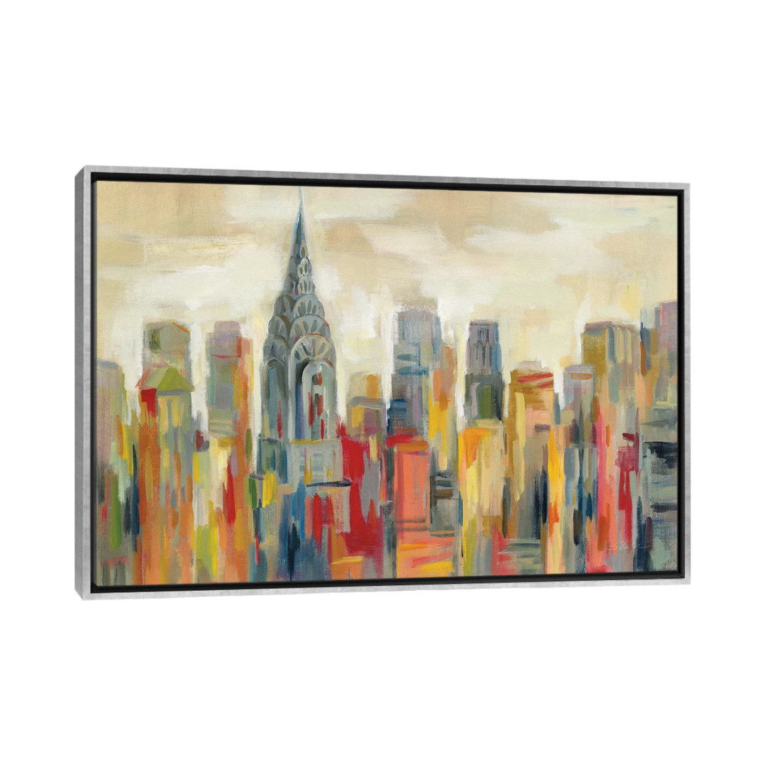 " Manhattan - The Chrysler Building " by Silvia Vassileva East Urban Home Mat 