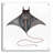 'Eagle Ray 2' by Stellar Design Studio, Acrylic Glass Wall Art-1033740293