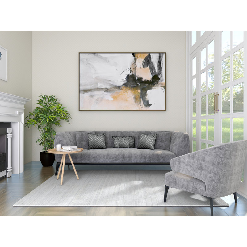 Harbor Area Rug in Ivory, Rectangle 3' x 5'