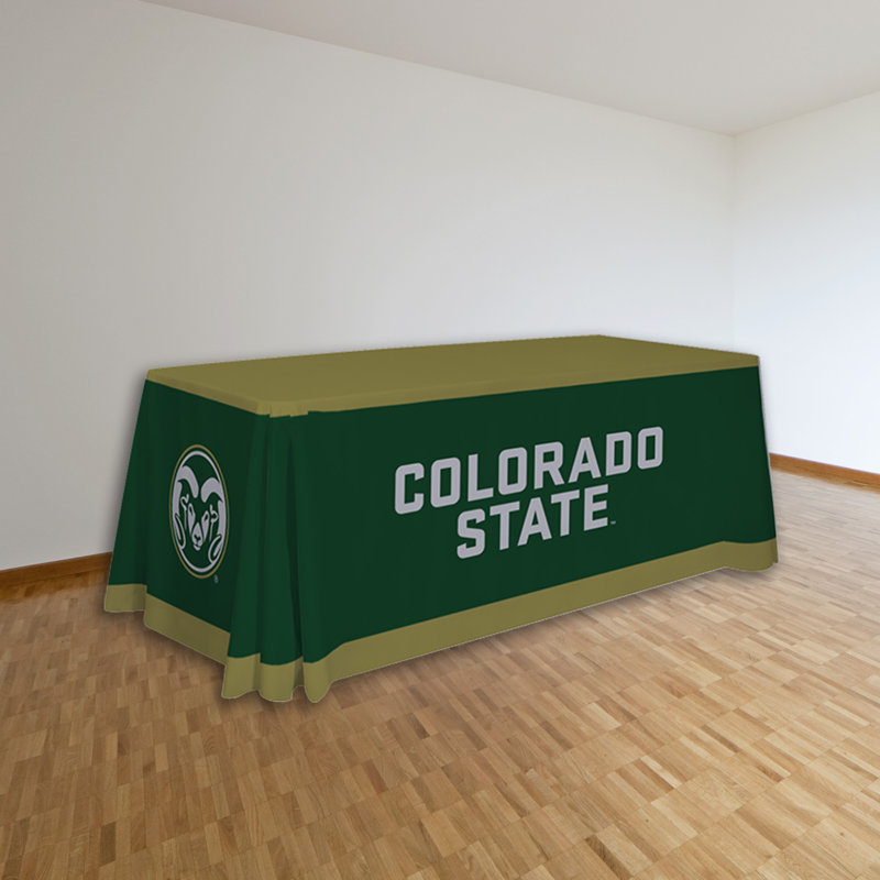 Nappe 6 pi Colorado State Rams - NCAA Licensed, Rams vert de l'État du Colorado