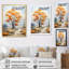 Paysage d'érable orange sur toile-1032040900-1032040899