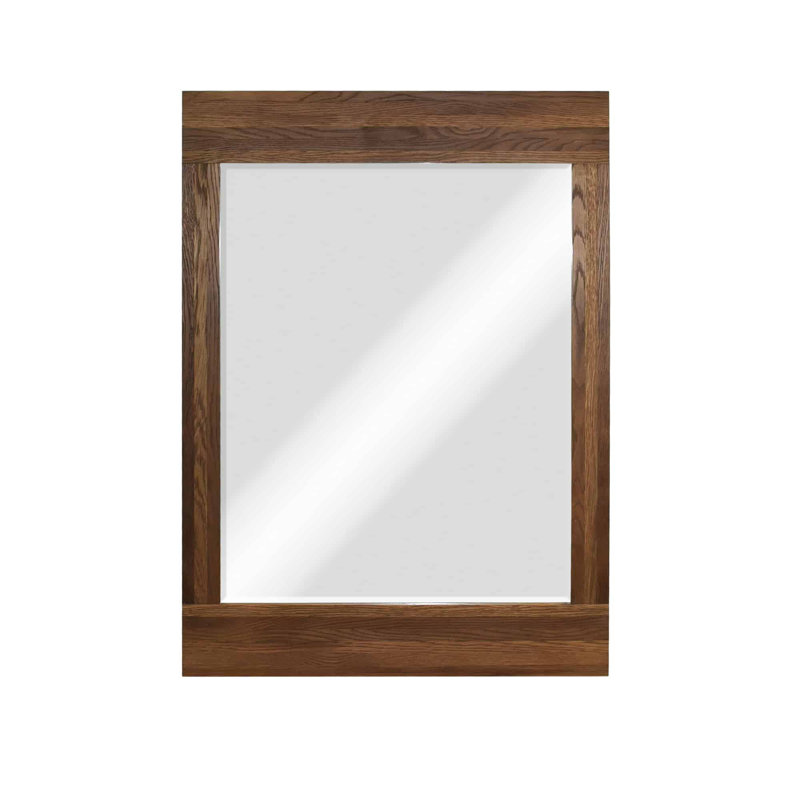 Miroir mural Winemaker, 37,25 po x 26,5 po, Chêne Cask