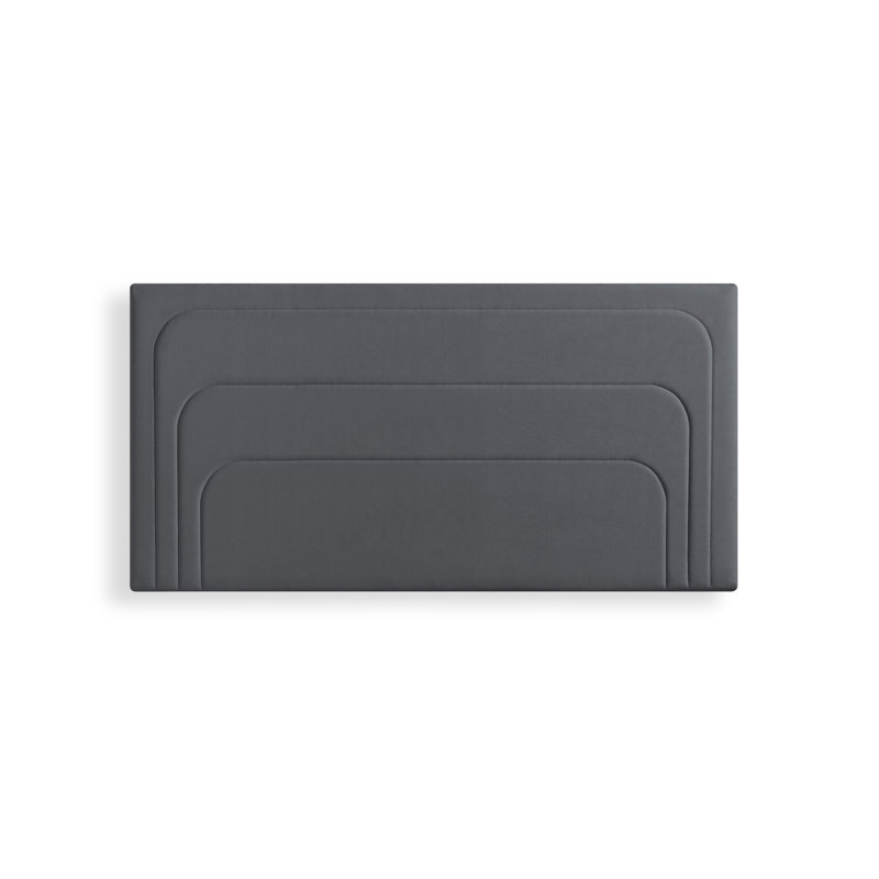Upholstered Headboard, Small Double (4'), Dark Grey