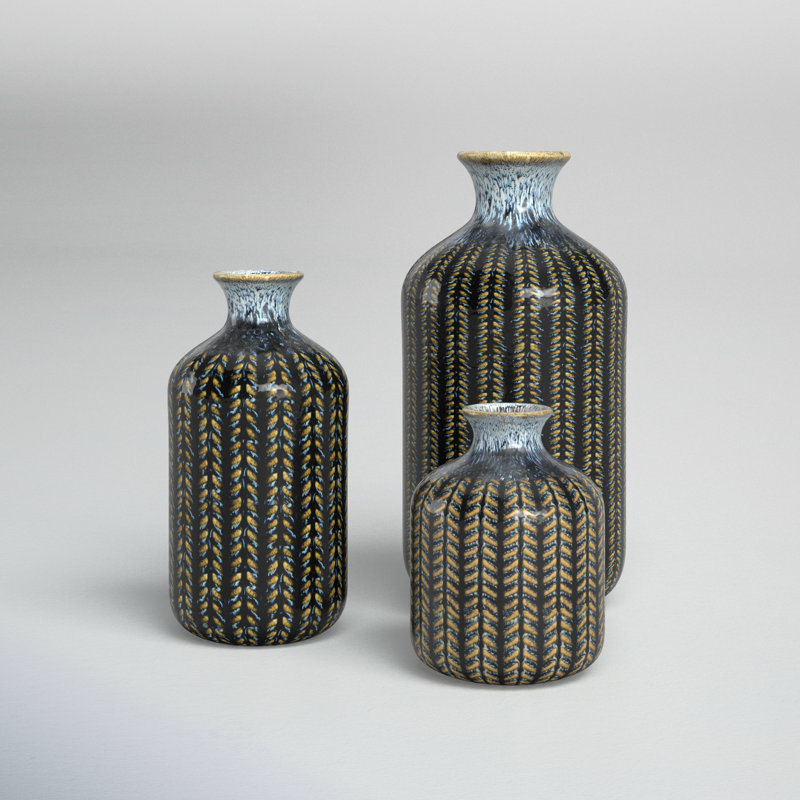 Randa Stoneware Table Vase