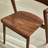 Simple Rectangular Black Walnut Dining Table Set-110434389