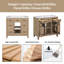 Meuble-lavabo simple 36 po avec plateau Lashekia-2105072552