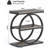 Foyer Table,End Table,3-Tier Sofa Side Table,Tea Table